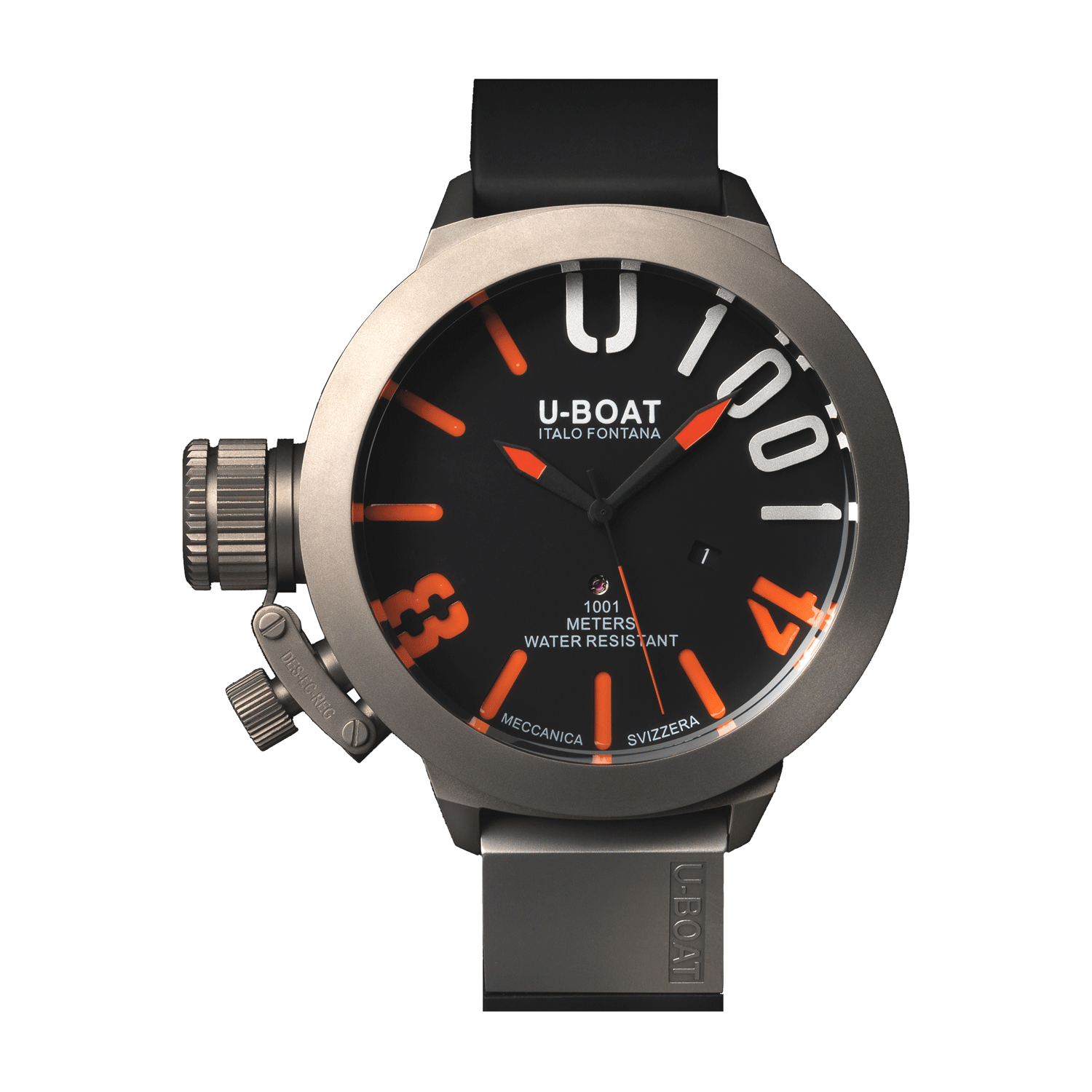U Boat Classico U1001 Orange Watch Shade Station