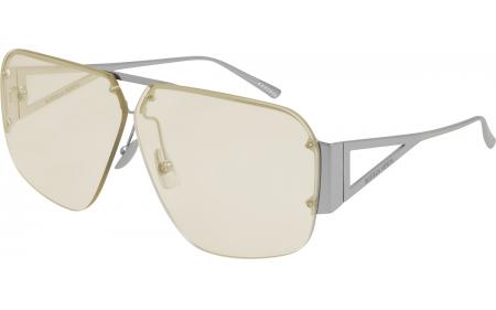 Bottega Veneta Rimless Pilot Aviator Sunglasses