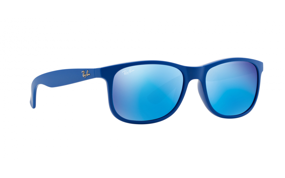 ray ban andy blue mirror