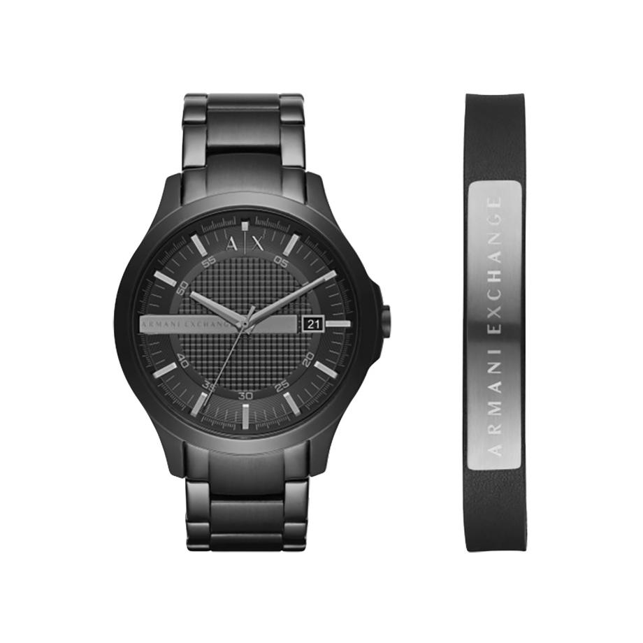 armani exchange watch with bracelet