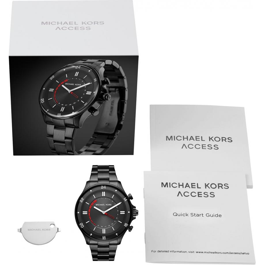 Michael kors reid hybrid bracelet watch cheap