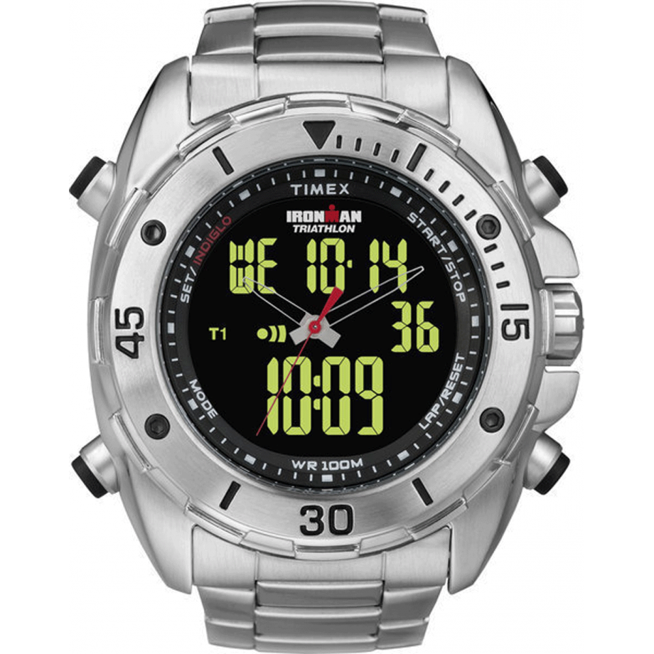 Timex ironman deals stainless steel watch